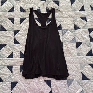 Athleta Navy Racerback Tank Women’s Large